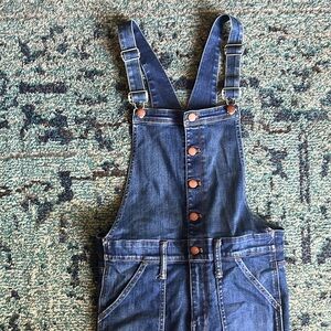 Madewell denim overalls skinny size M